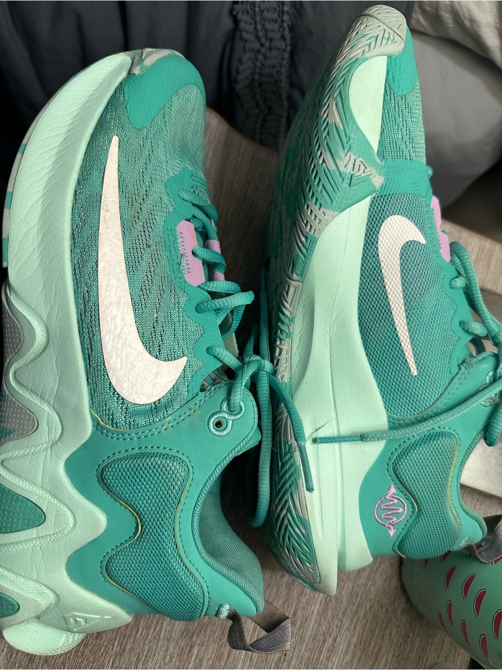Nike Giannis Immortality 2 Basketball Shoes Mint Green DM0825-300 Men's US 9.5